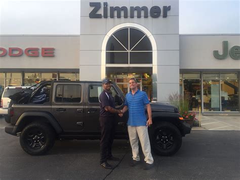 Zimmer jeep - View new, used and certified cars in stock. Get a free price quote, or learn more about Zimmer Chrysler Jeep Dodge Ram amenities and services.